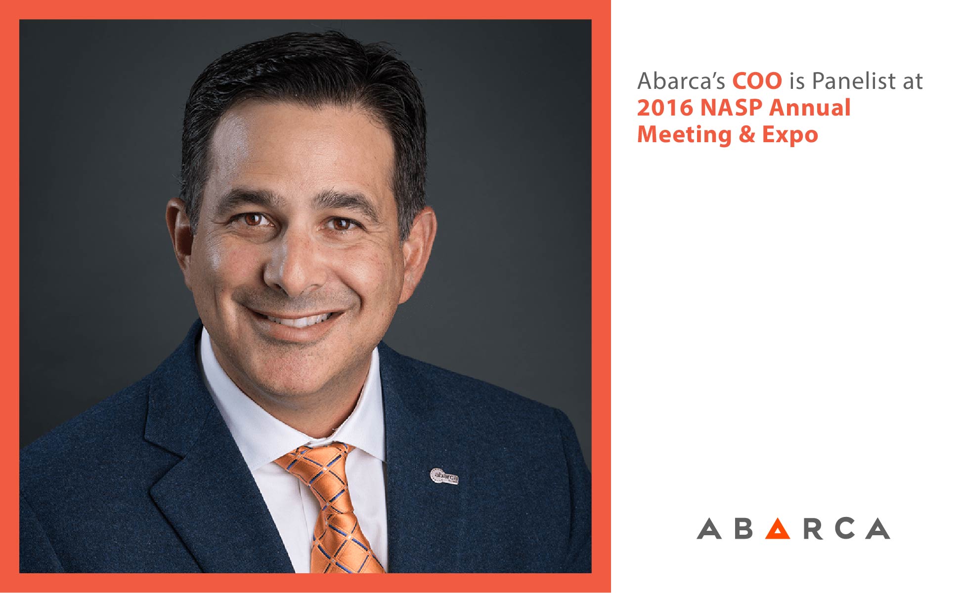 Abarca Health's Chief Operating Office, Javier Gonzalez, is a panelist at the 2016 NASP Annual Meeting & Expo