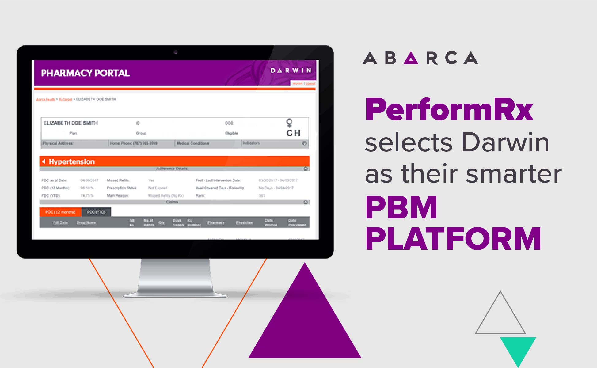 PerformRx Selects Abarca Health's Smarter PBM Platform
