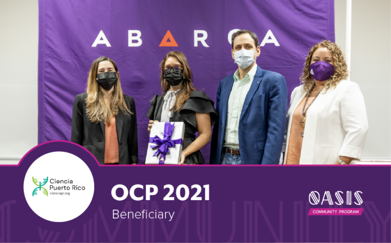 Ciencia Puerto Rico was chosen as a OCP beneficiary for the second year ...
